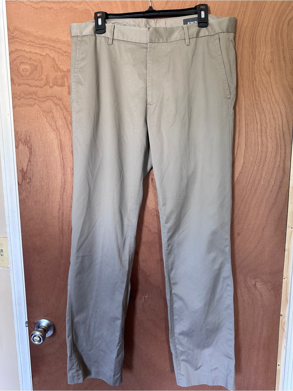 Bonobos Original Stretch Washed Chinos 35x32 Khaki Tan Pants Men’s